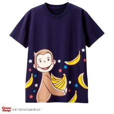 画像2: 〈おさるのジョージ〉バナナTシャツ　クリーム (2)