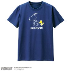 画像3: 〈スヌーピー〉応援Tシャツ　ネイビー (3)