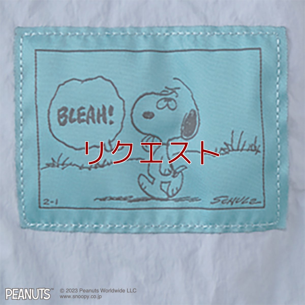 画像4: 〈スヌーピー〉ナイロンワッシャーエプロン (4)