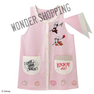 Disney - 【STAR★】チップ＆デール★キャラクターエプロン(いろいろ切り替え) ディズニーキャラクター チップ＆デール＞きりかえエプロン