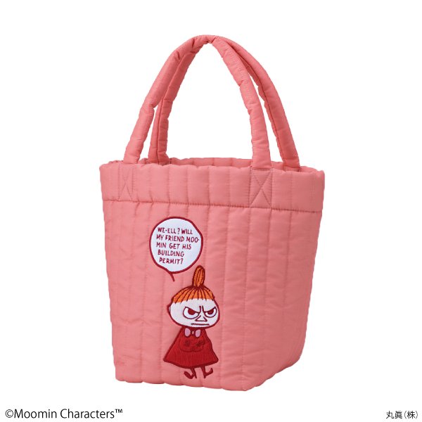 MOOMIN - ムーミン　ムーミンとリトルミィ柄　　　バスケット ムーミン リトルミィ ノルモスクエアバスケット MOOMIN