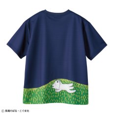 画像2: 〈11ぴきのねこ〉ドライメッシュＴシャツ　ネイビー (2)