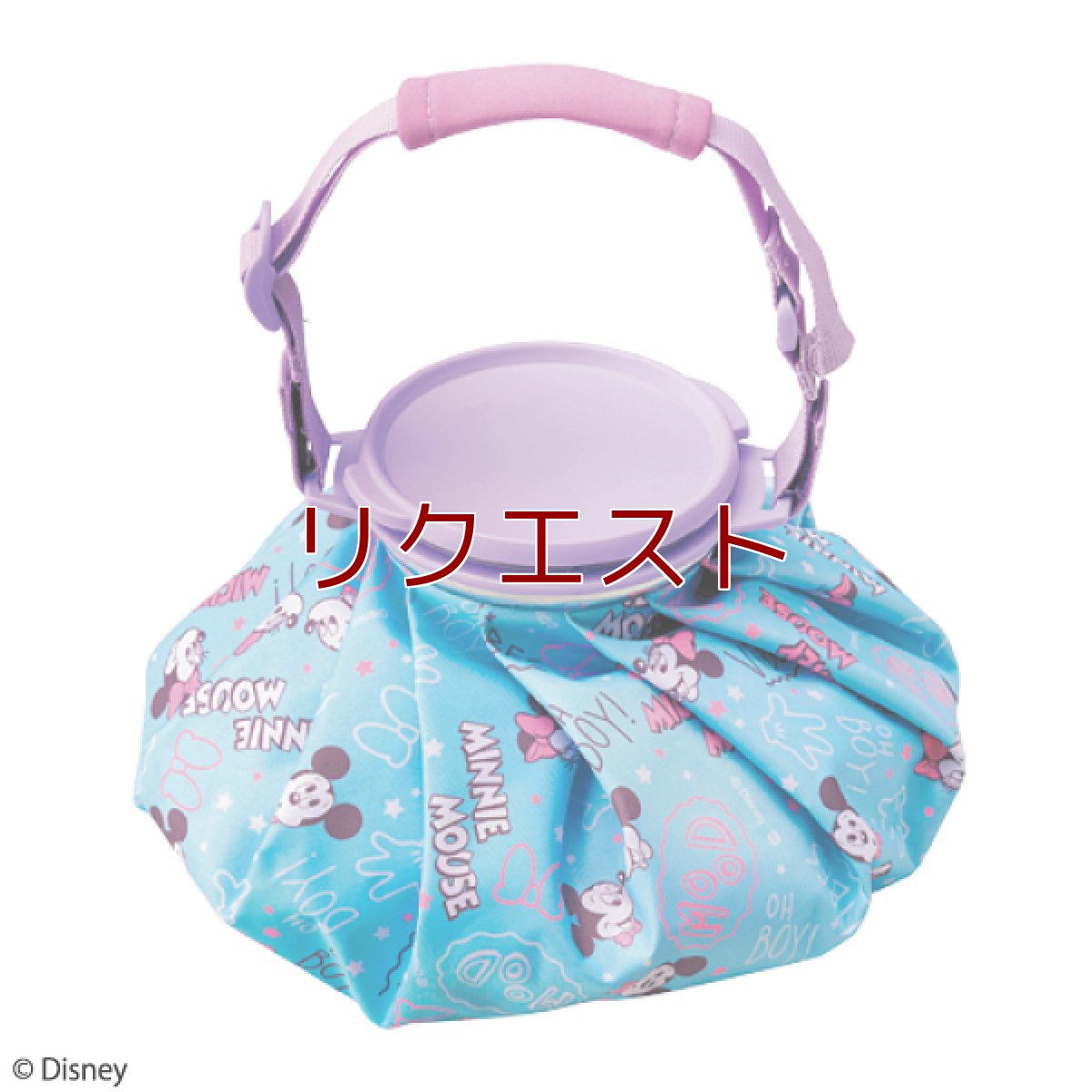 画像1: アイスバッグ ショルダー付き氷のう　ミッキー＆ミニー (1)
