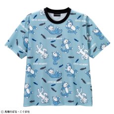 画像1: 〈11ぴきのねこ〉ドライTシャツ　ブルー (1)