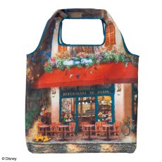 画像1: 〈ディズニー〉プレミアムアートバッグＬ　カフェ (1)