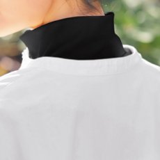 画像3: 汗染み防止ひんやりネックカバー　ブラック (3)