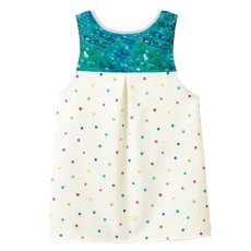 画像3: 〈はらぺこあおむし〉ドット柄エプロン (3)