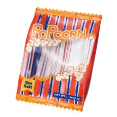 画像1: クリアポーチ　ポップコーン (1)