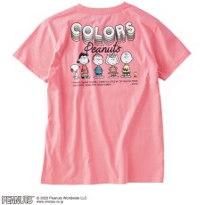 画像2: カラーズオブ　ピーナッツ　Tシャツ ピンク (2)