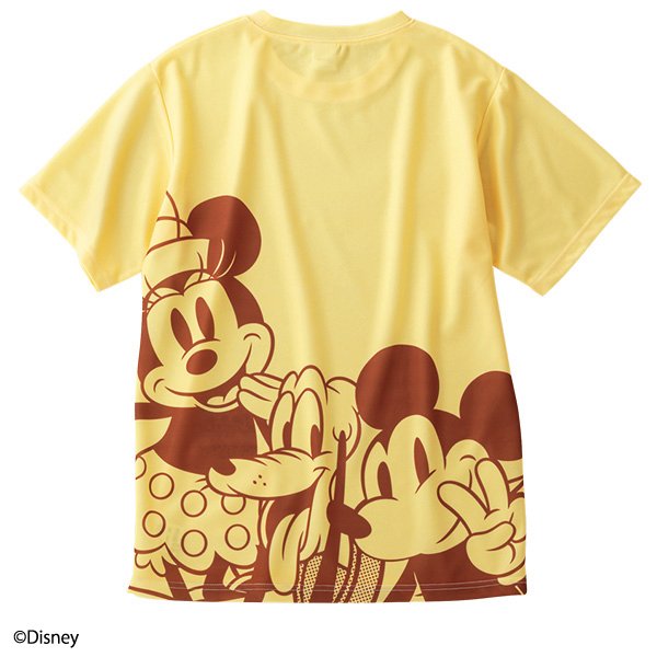 ディズニー＆ピクサーキャラクター＞ メッシュポケットTシャツ