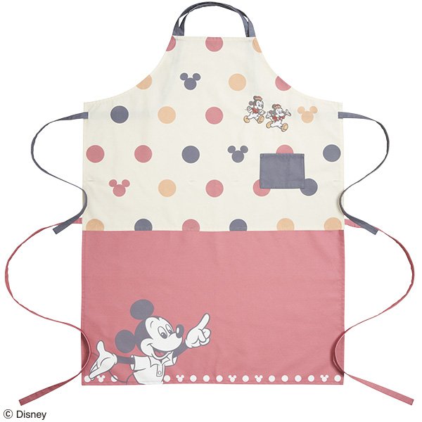 ミッキーマウス＞3way エプロン - ほいくとかいごのおかいもの
